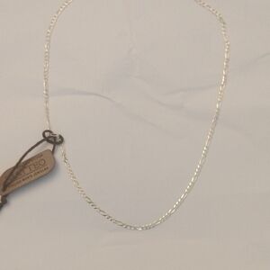 MATTEO Italian Men Jewelry 20 Inch 925 Sterling Silver Chain